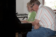 Lekcje gry na pianinie